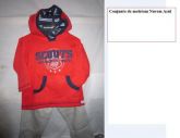 Conjunto de moletom Nuvem Azul