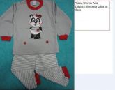 Pijama bebê panda