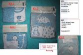 Kit Manta Nuvem Azul