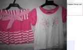 Conjunto saia listrada